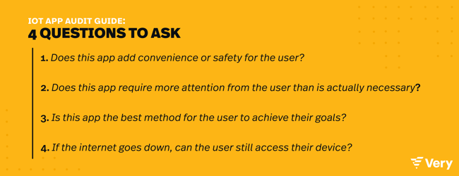 IoT app fatigue audit guide: 4 questions to ask