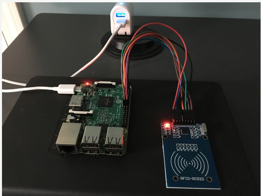 Rasperry Pi Connection to RFID Kit - photo