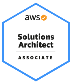 AWS certification badge