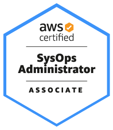 AWS certification badge